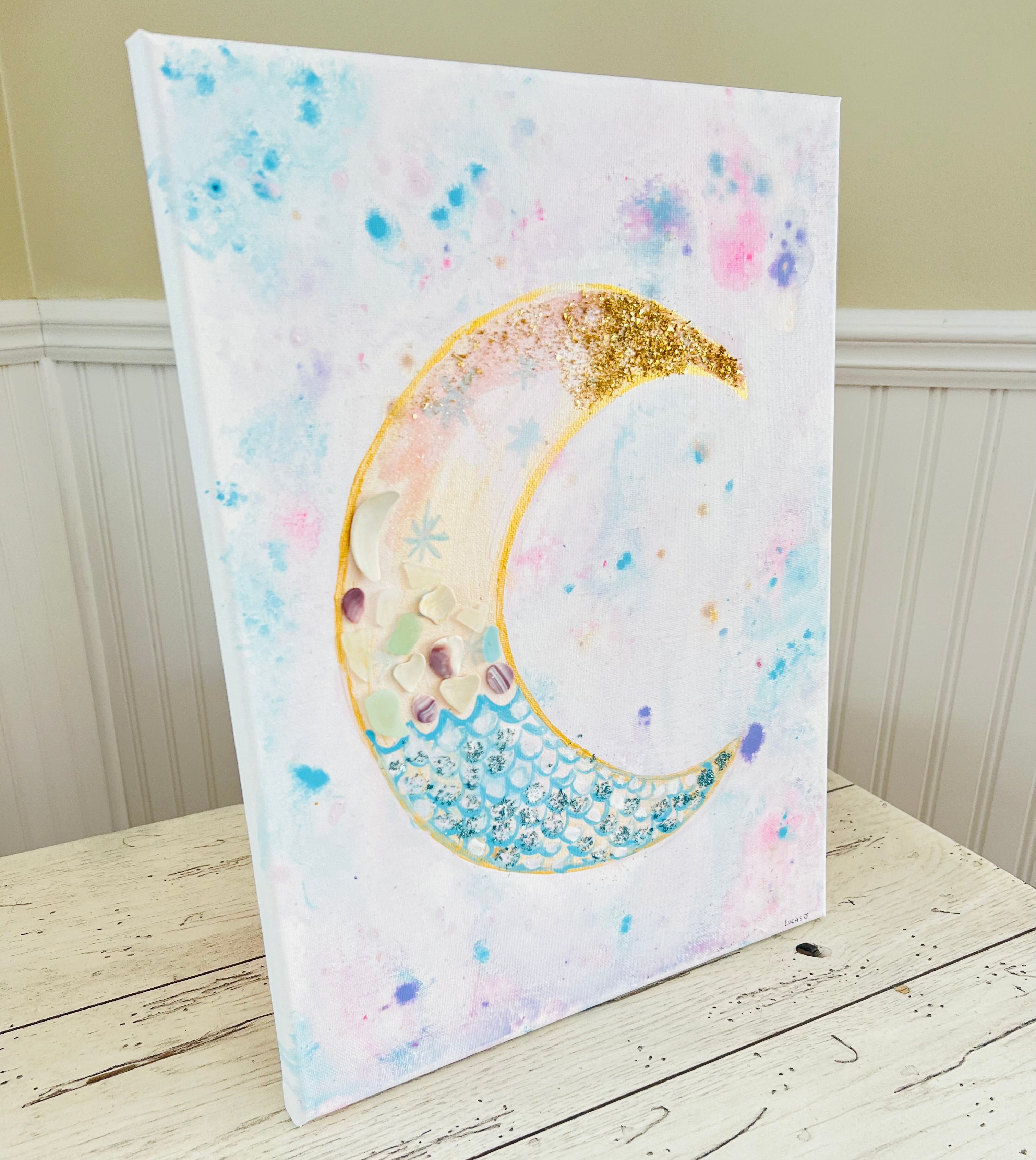 Sea Crescent Moon I – SookandHook