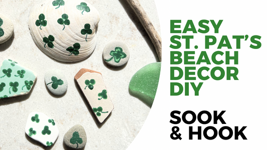 Easy St. Patrick's Day Beach Decor DIY with Sook & Hook