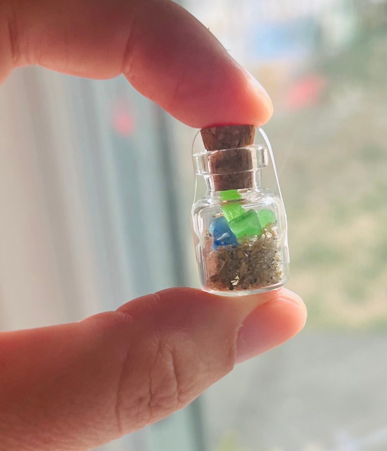 Miniature Sea Magic Jar | Sand, Glitter & Sea Glass