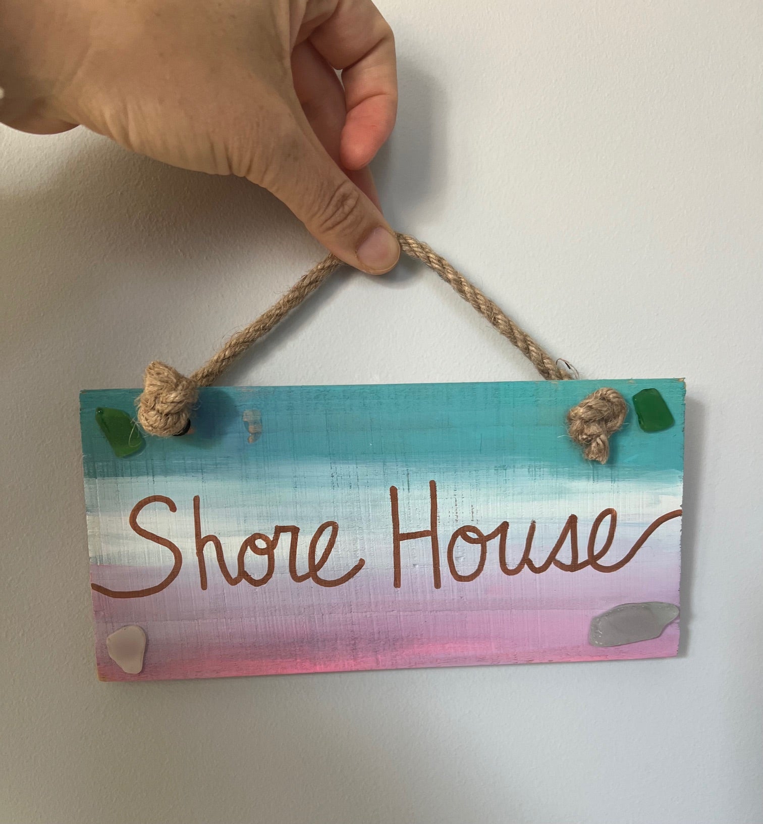 Shore House Small Hanging Sign