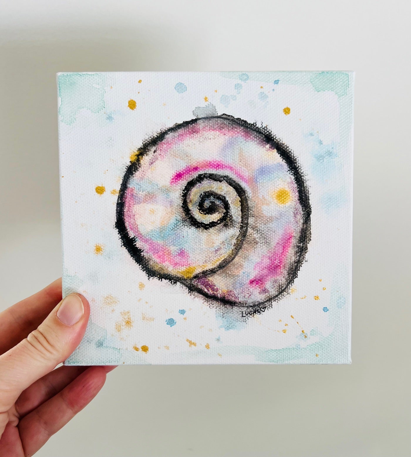 Moon Snail Painting I