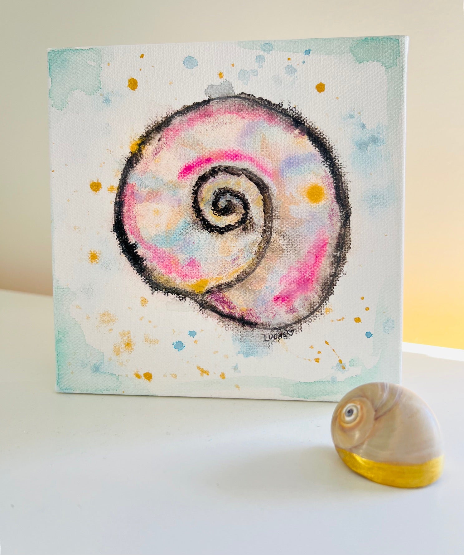 Moon Snail Painting I