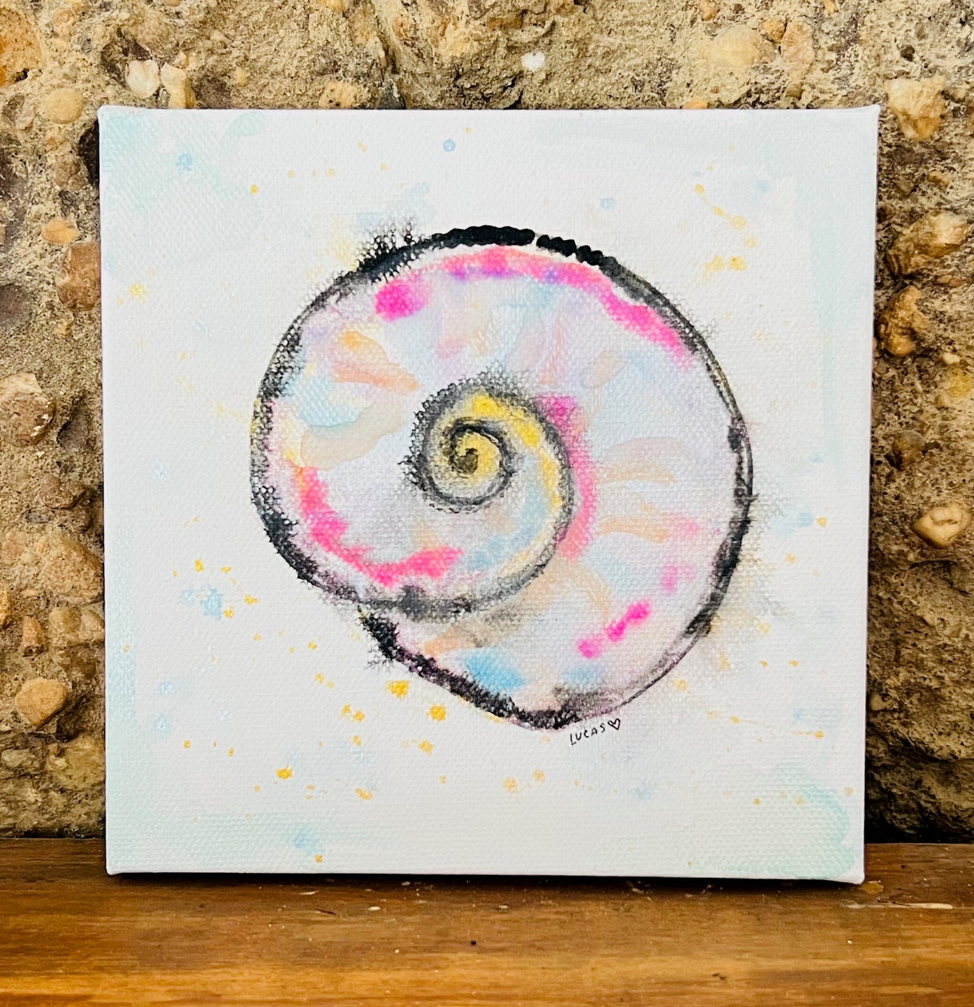 Moon Snail Painting II