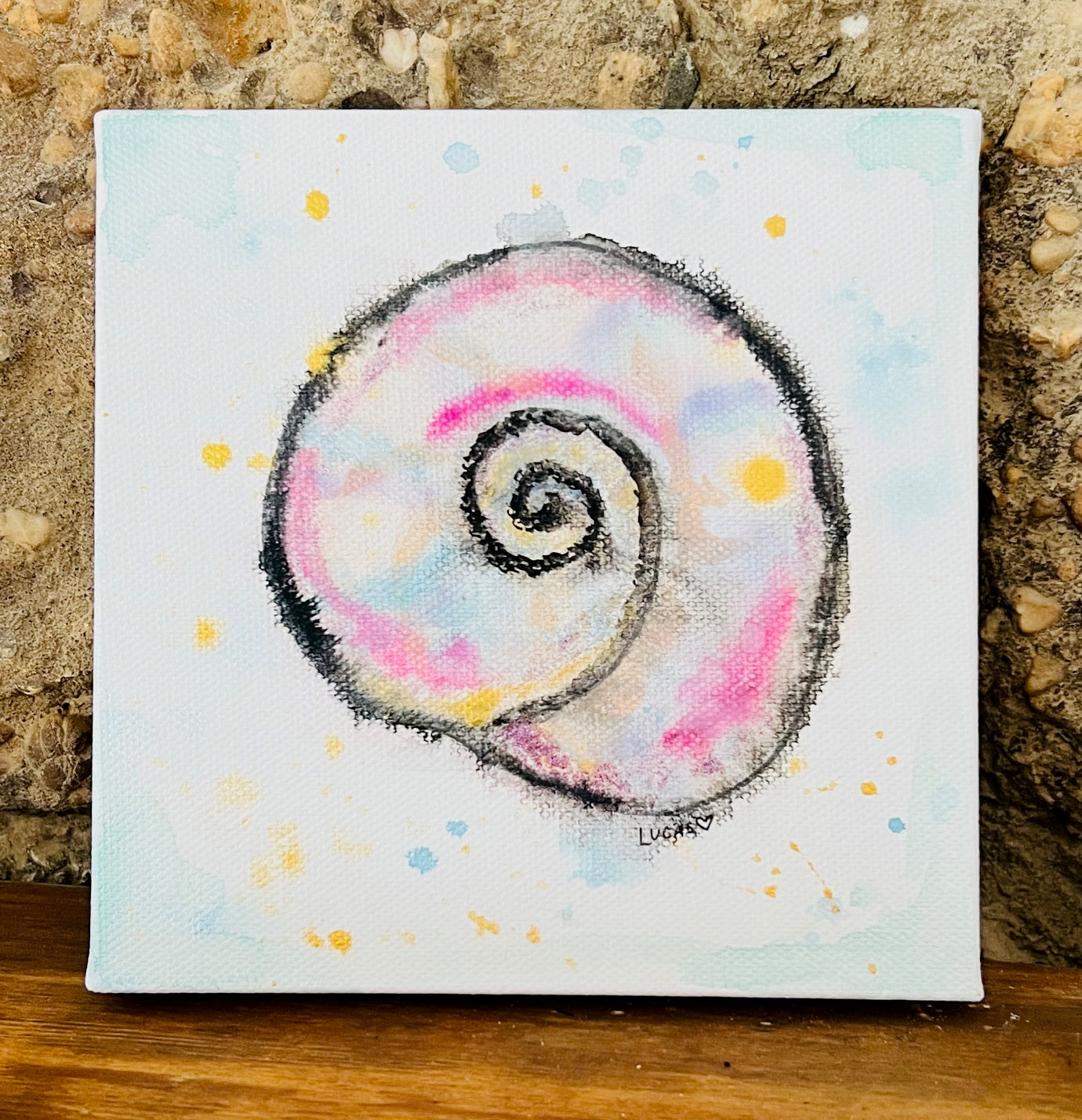 Moon Snail Painting I