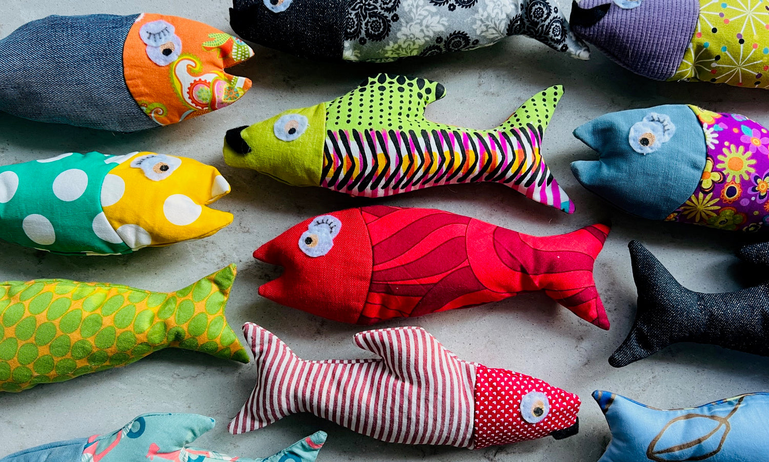 Crazy Fish Handmade Plush | This Fish is from Jersey!