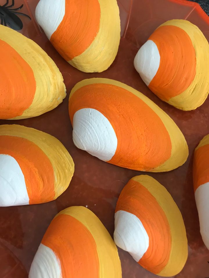 Candy Corn Shells