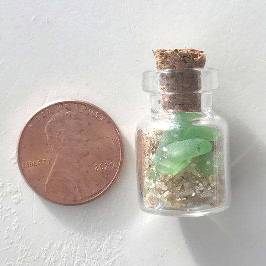 Miniature Sea Magic Jar | Sand, Glitter & Sea Glass